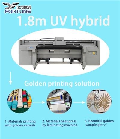 Uv Hibrit Baskı Makinesi